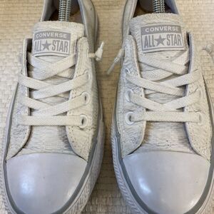 Converse Chuck Taylor All Star Shoreline Women's Size 8 Gray Slip On 542552F